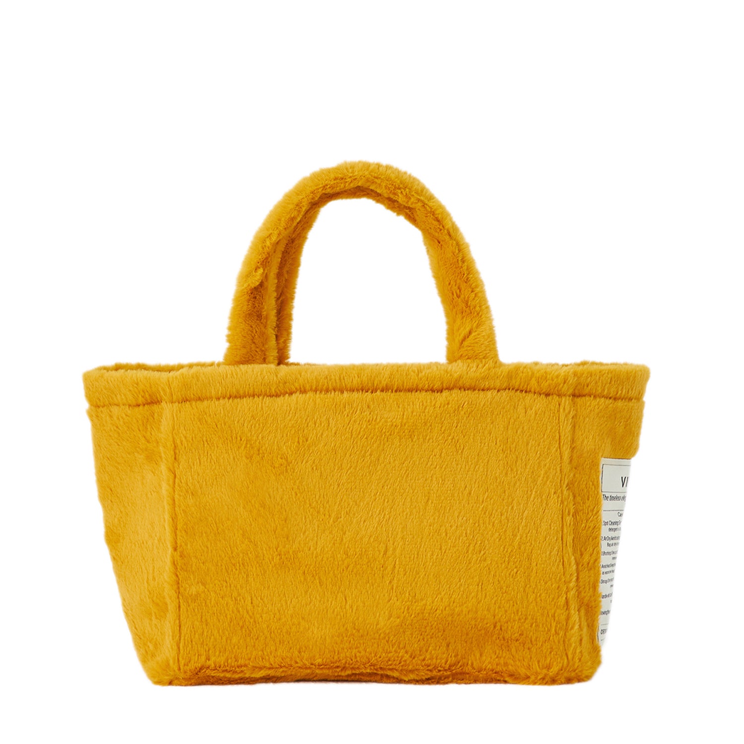 SAC CABAS MOELLEUX - JAUNE