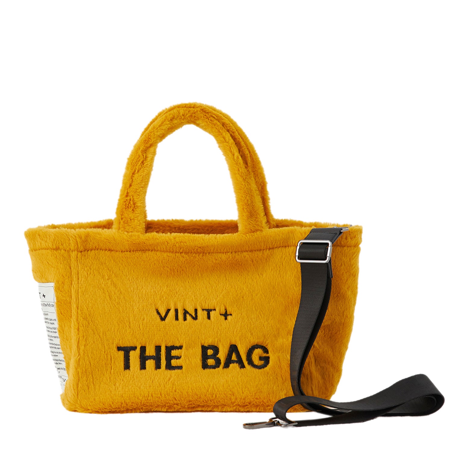 SAC CABAS MOELLEUX - JAUNE