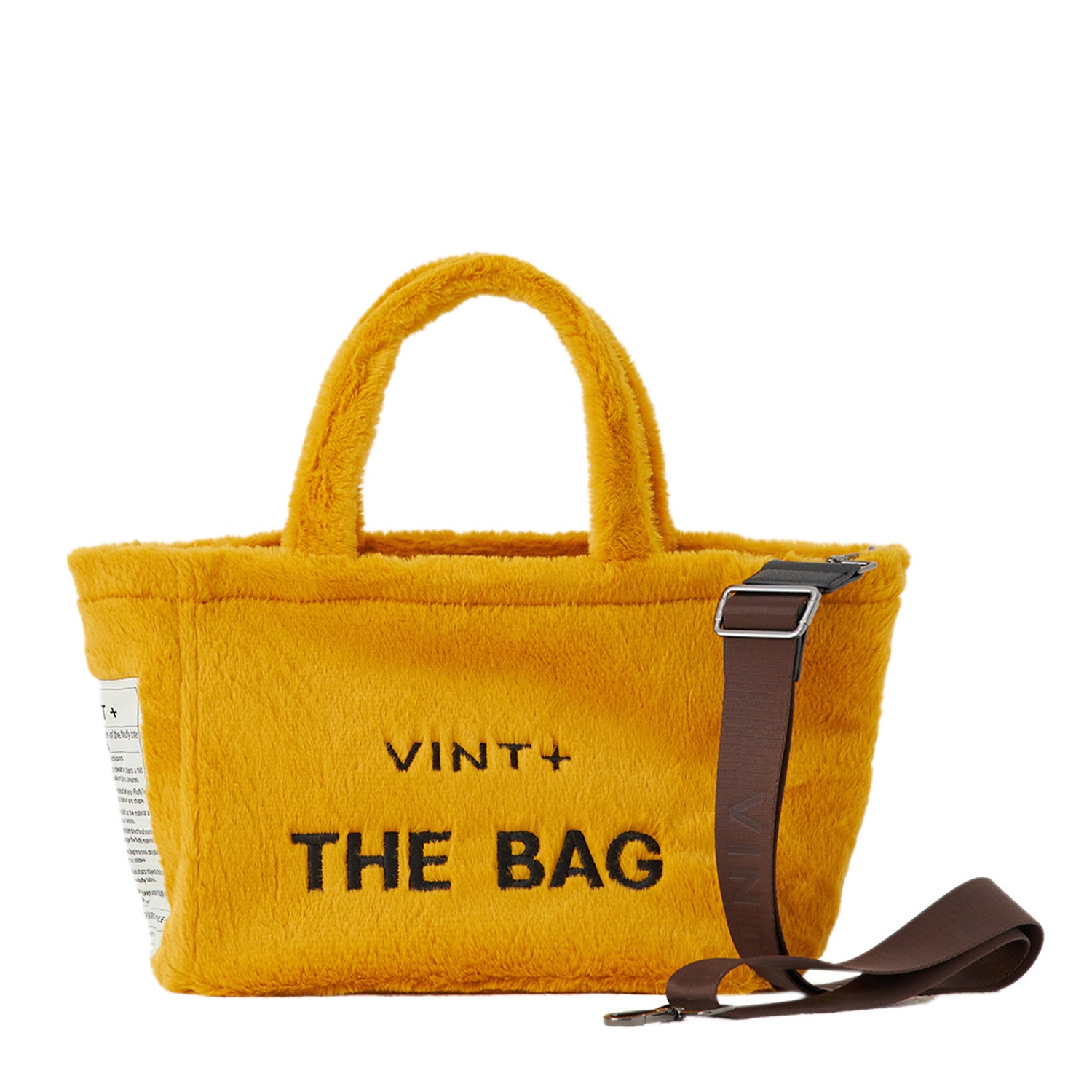SAC CABAS MOELLEUX - JAUNE