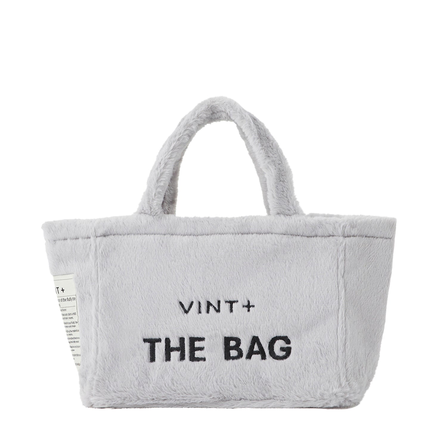 FLUFFY BAG - GRAY