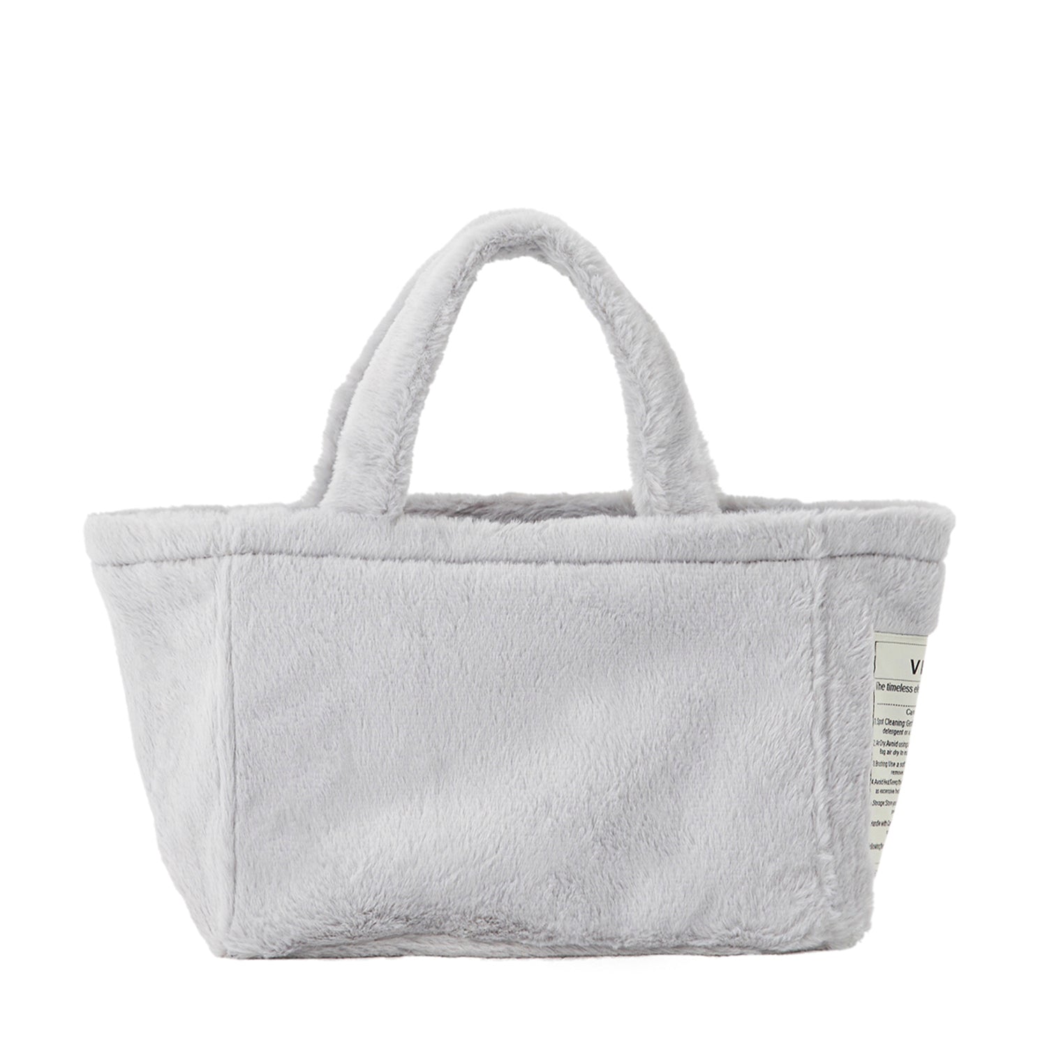 FLUFFY BAG - GRAY