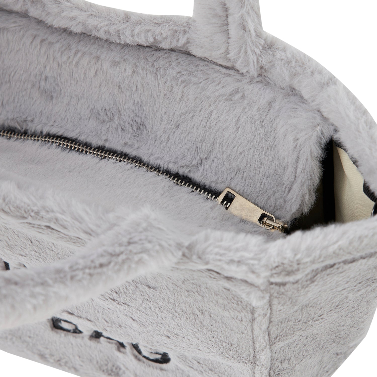 FLUFFY BAG - GRAY