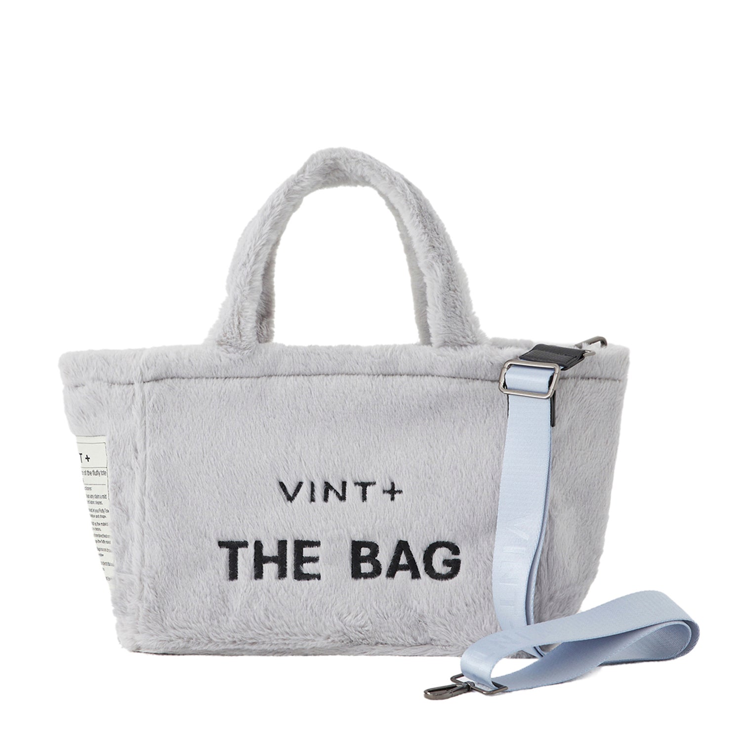 FLUFFY BAG - GRAY