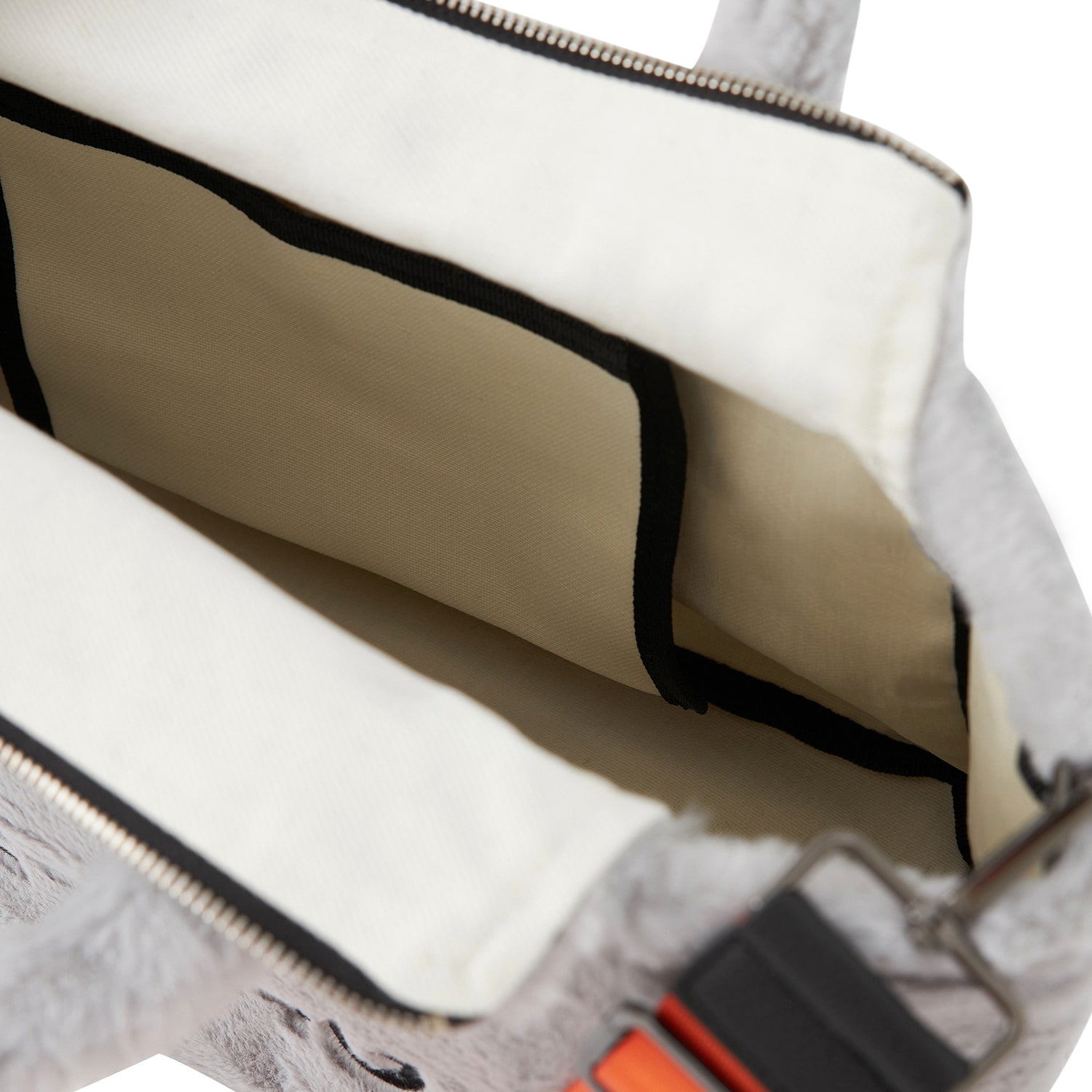 SAC CABAS MOELLEUX - GRIS