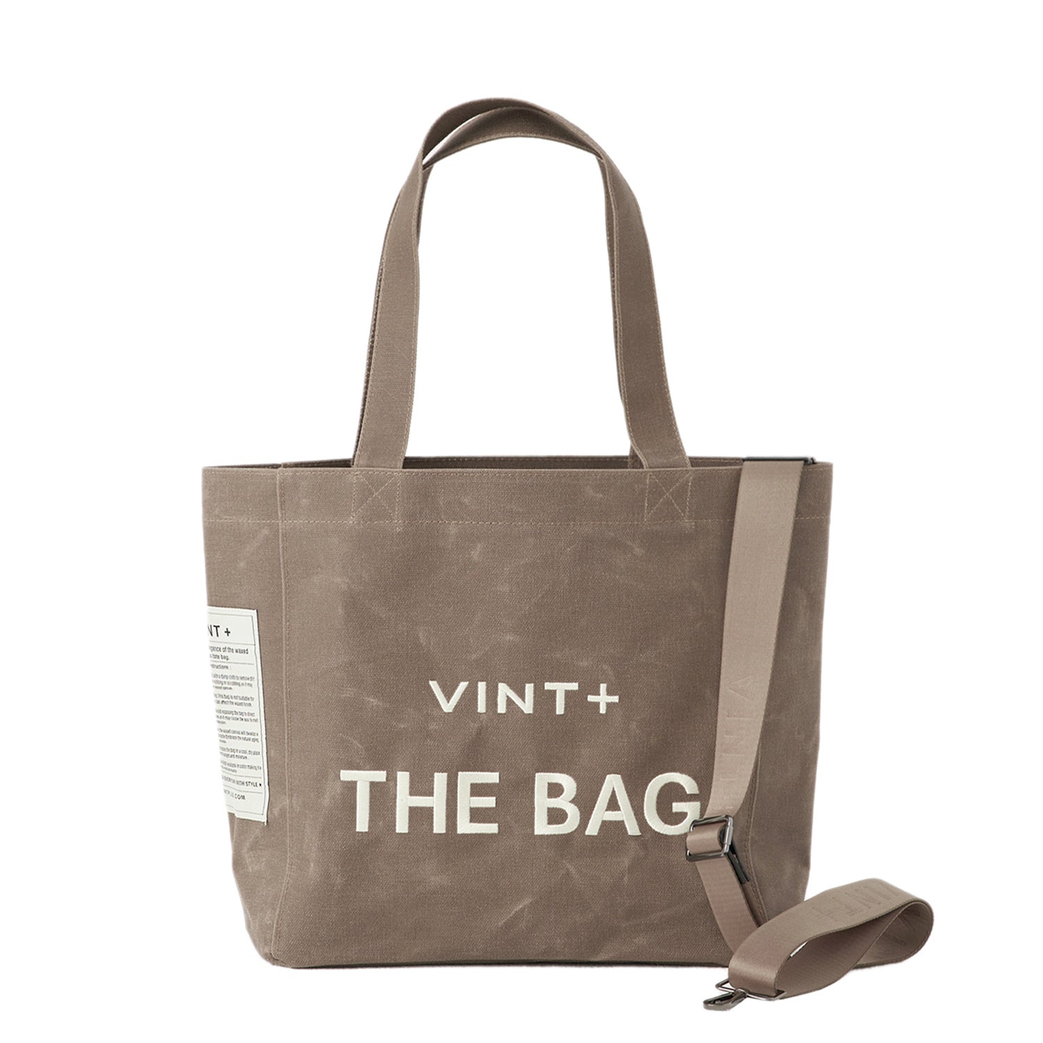 CANVAS BAG - BIG - BROWN