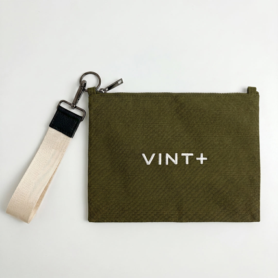 CANVAS IN & OUT BAG - KHAKI