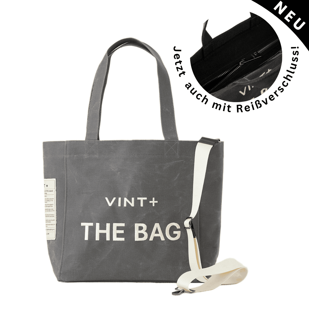 CANVAS BAG - BIG - GRAY