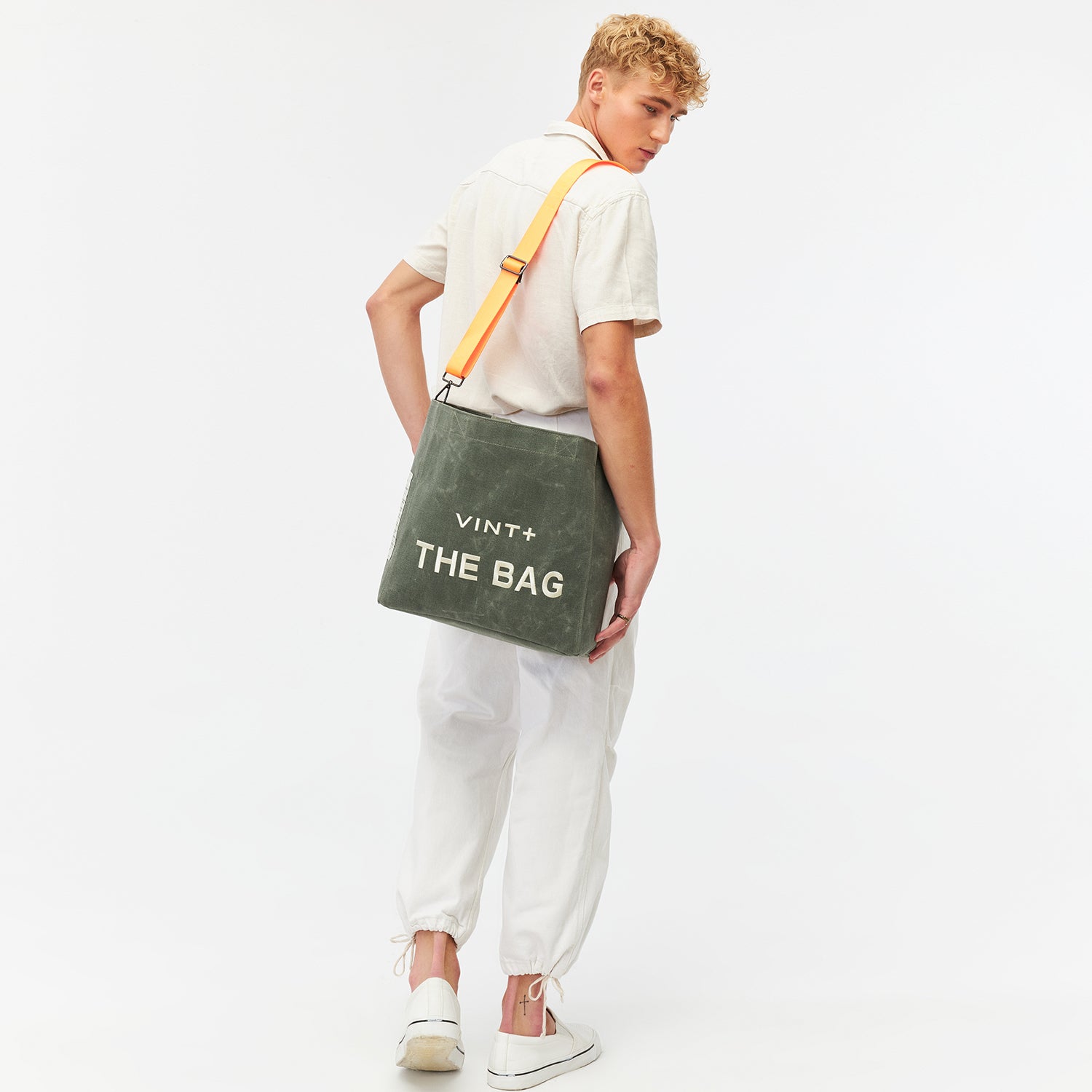 CANVAS BAG - BIG - LODEN GREEN