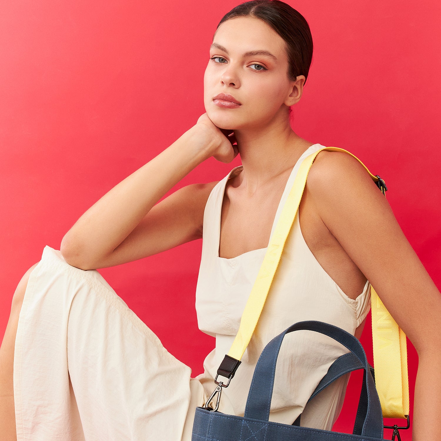 CANVAS BAG - SMALL - DENIM BLUE