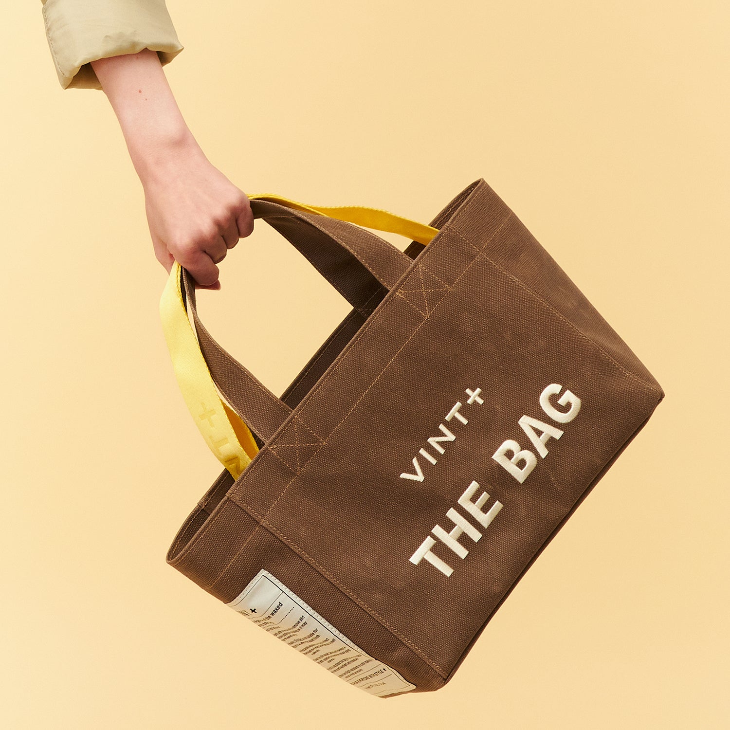CANVAS BAG - SMALL - BROWN