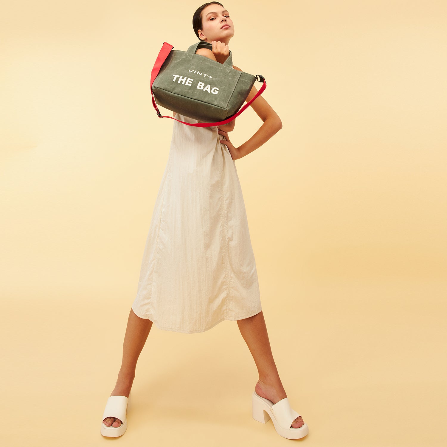 CANVAS BAG - SMALL - LODEN GREEN