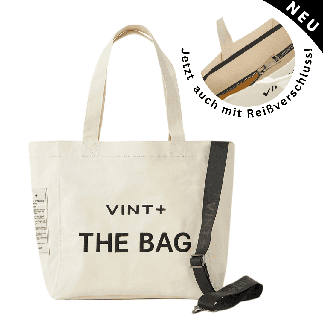SAC CABAS EN TOILE - GRAND - BLANC CRÈME