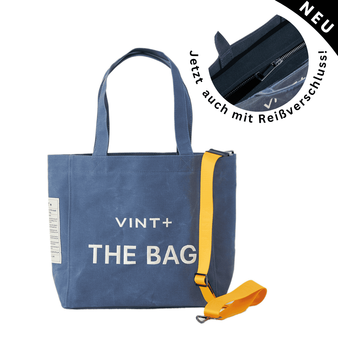 CANVAS BAG - BIG - BLUE