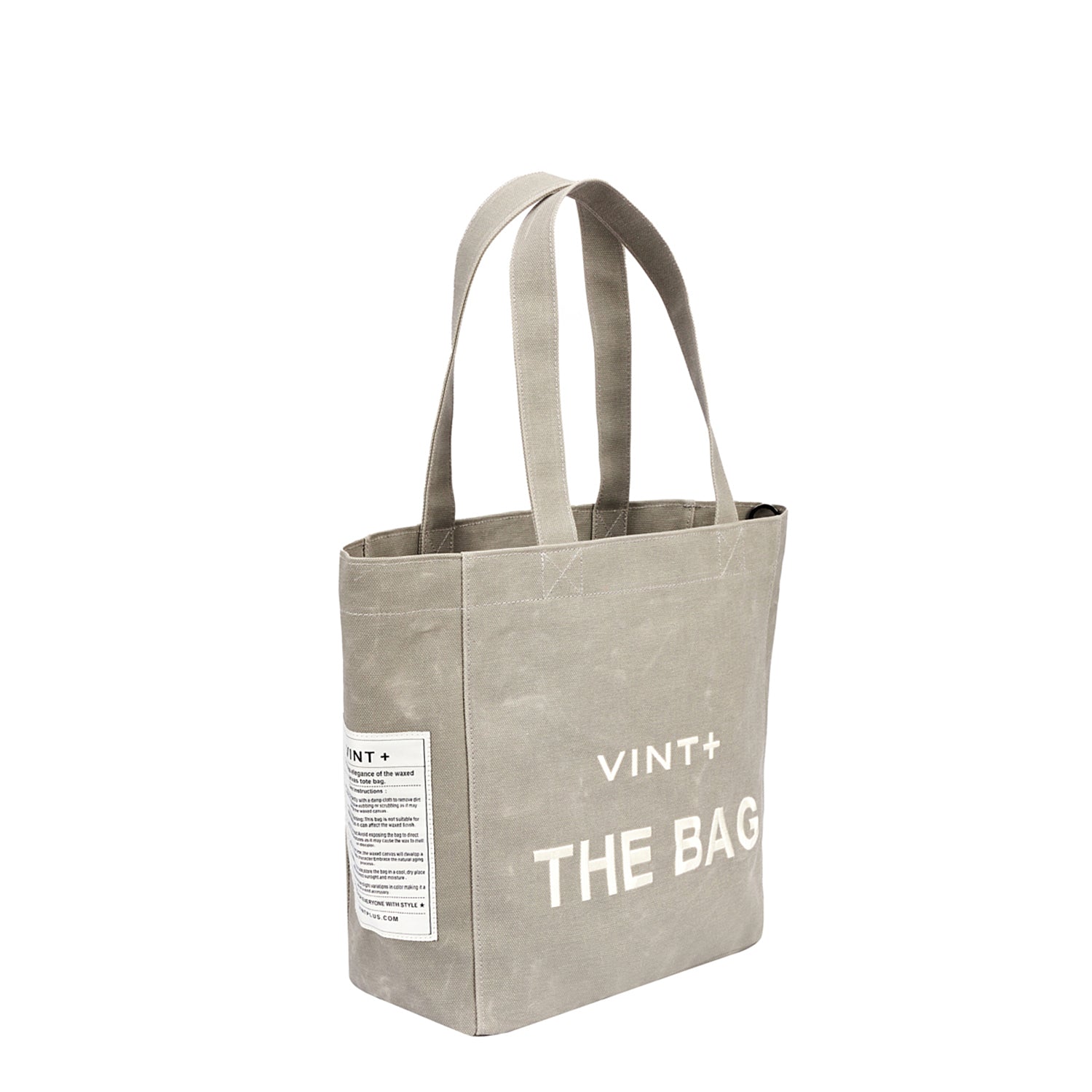 CANVAS BAG - BIG - GRAY VIGORE