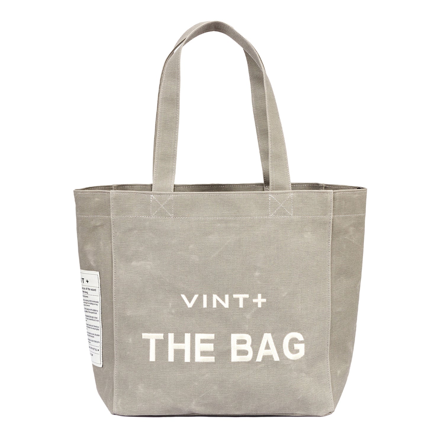 CANVAS BAG - BIG - GRAY VIGORE
