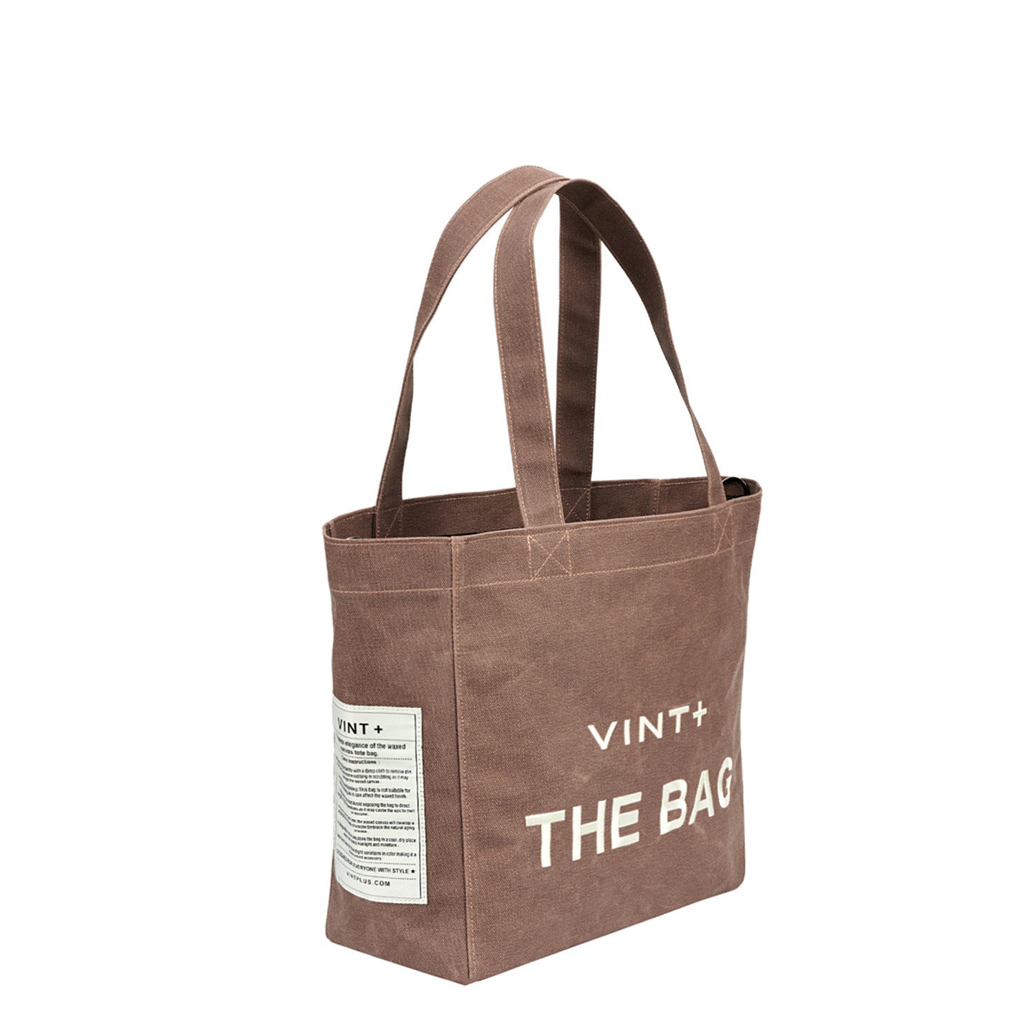 CANVAS BAG - BIG - BROWN
