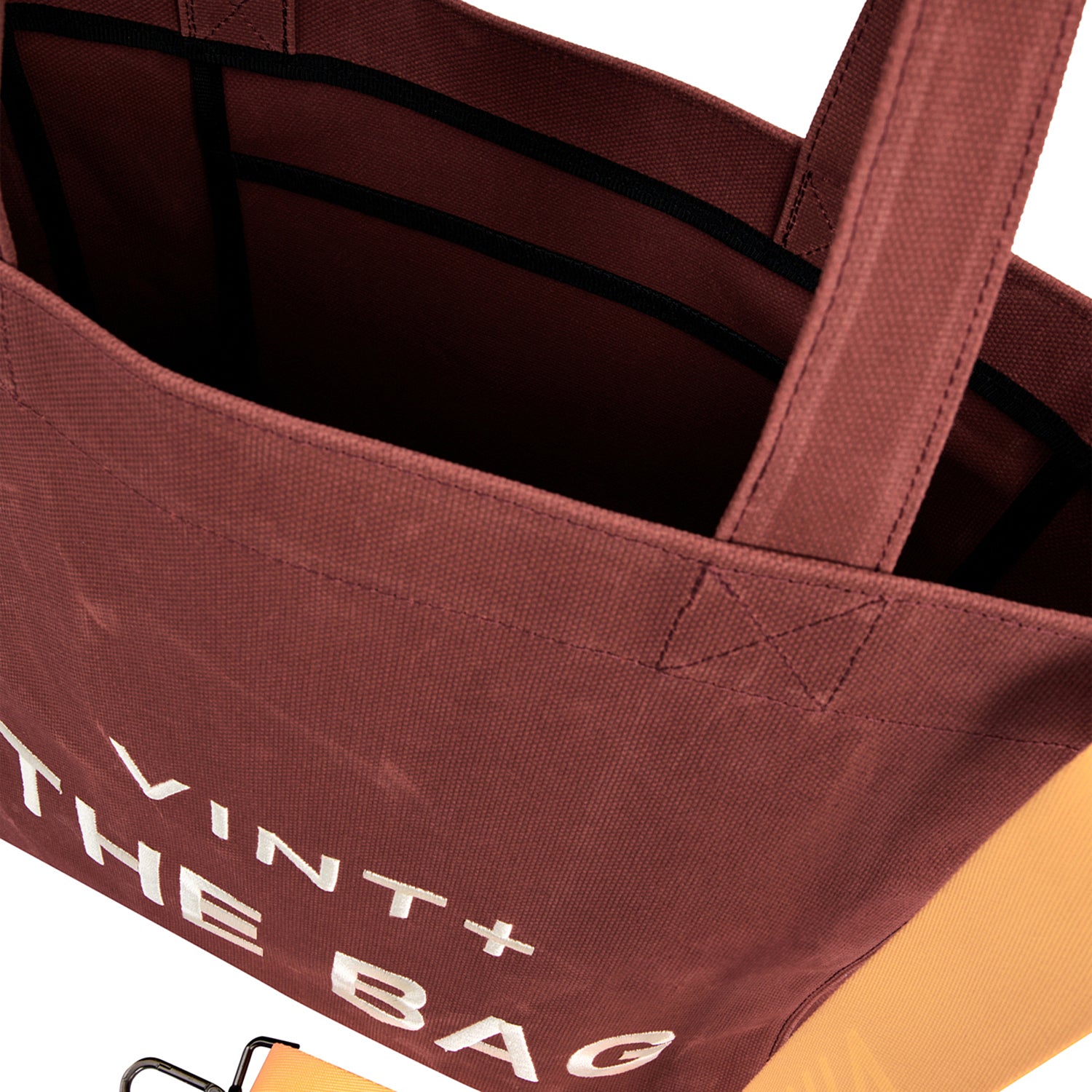 SAC CABAS EN TOILE - GRAND - ROUGE