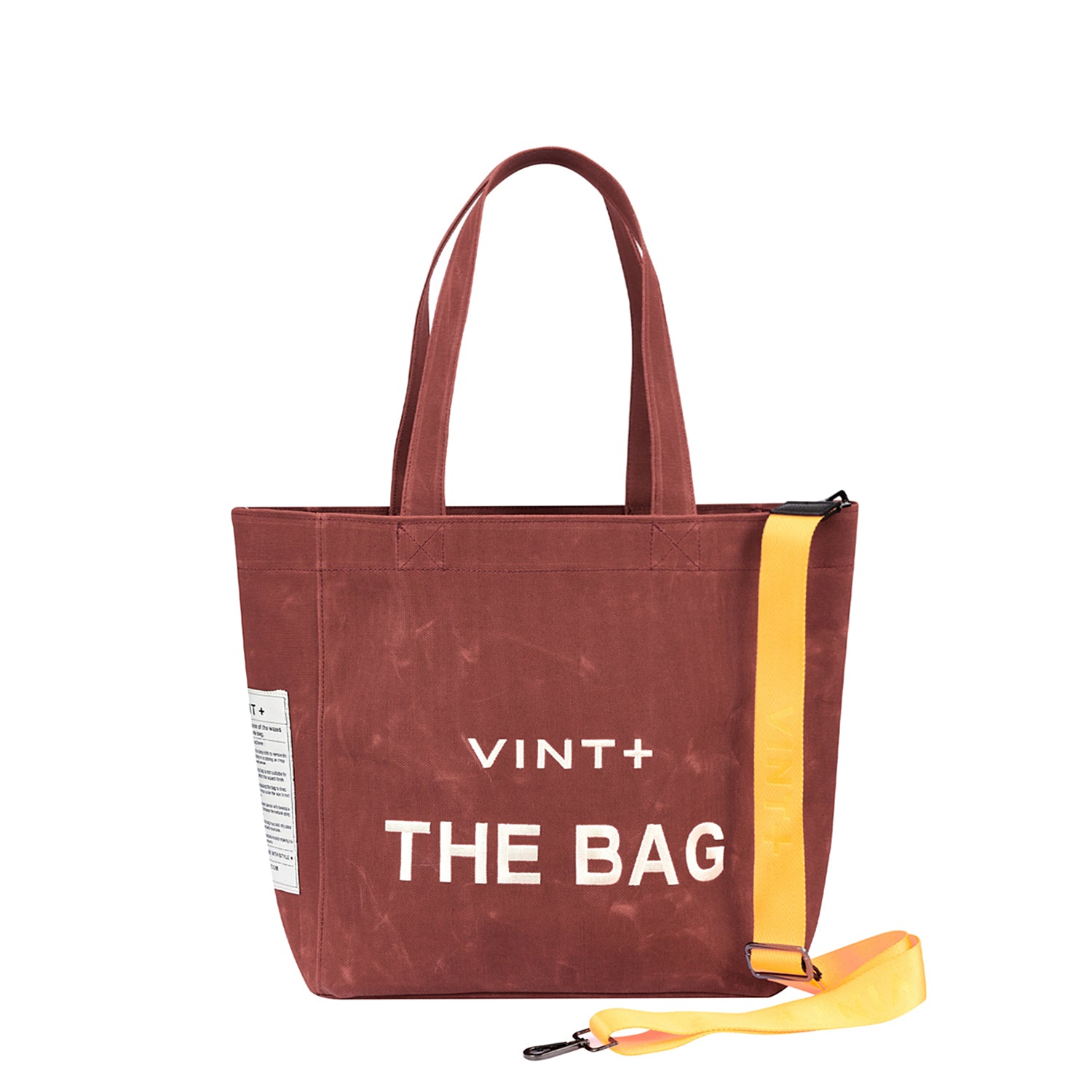 SAC CABAS EN TOILE - GRAND - ROUGE
