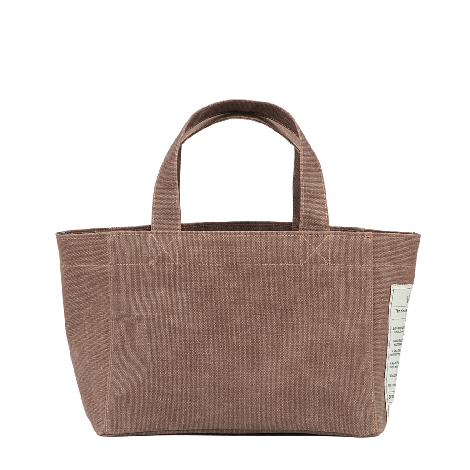 CANVAS BAG - SMALL - BROWN