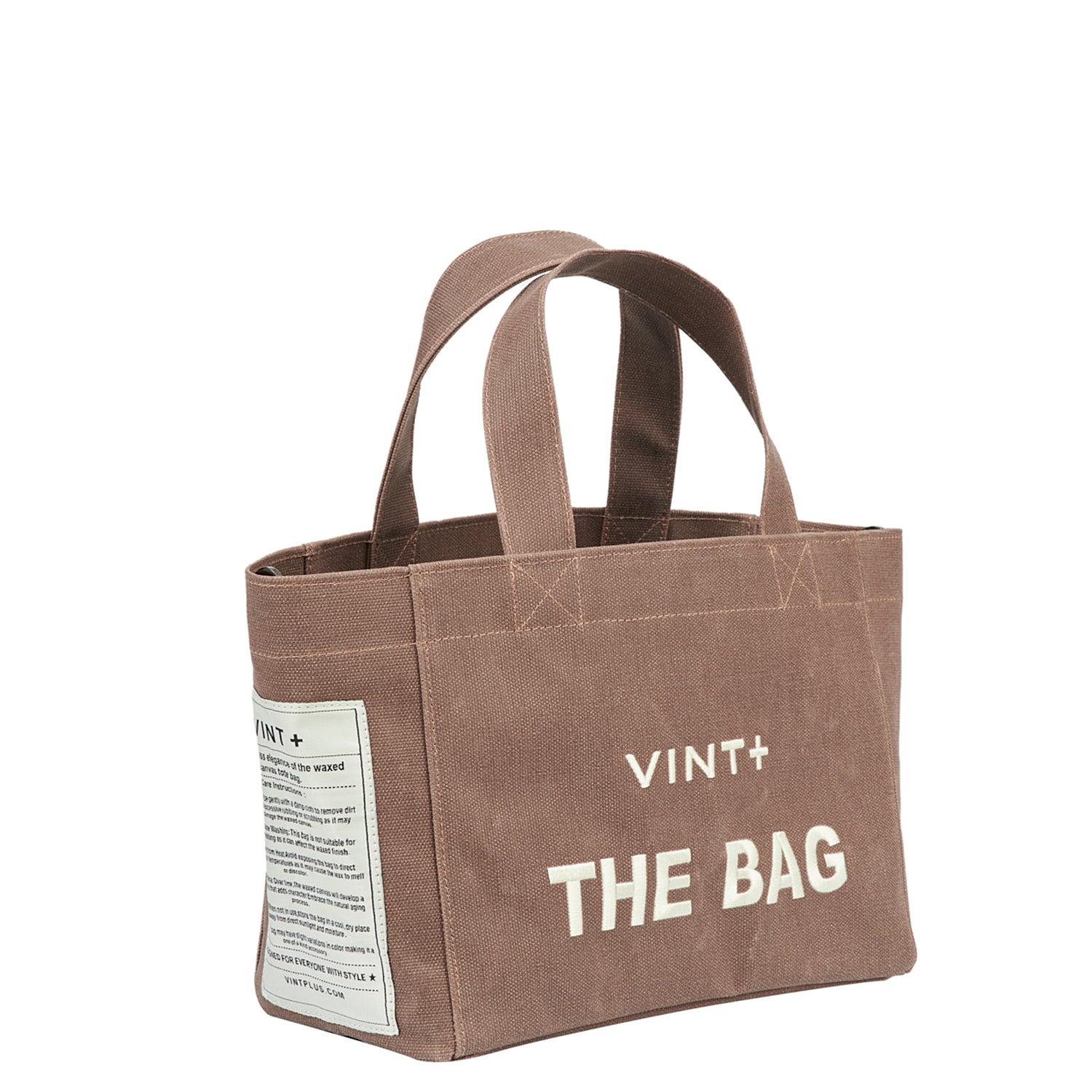 CANVAS BAG - SMALL - BROWN