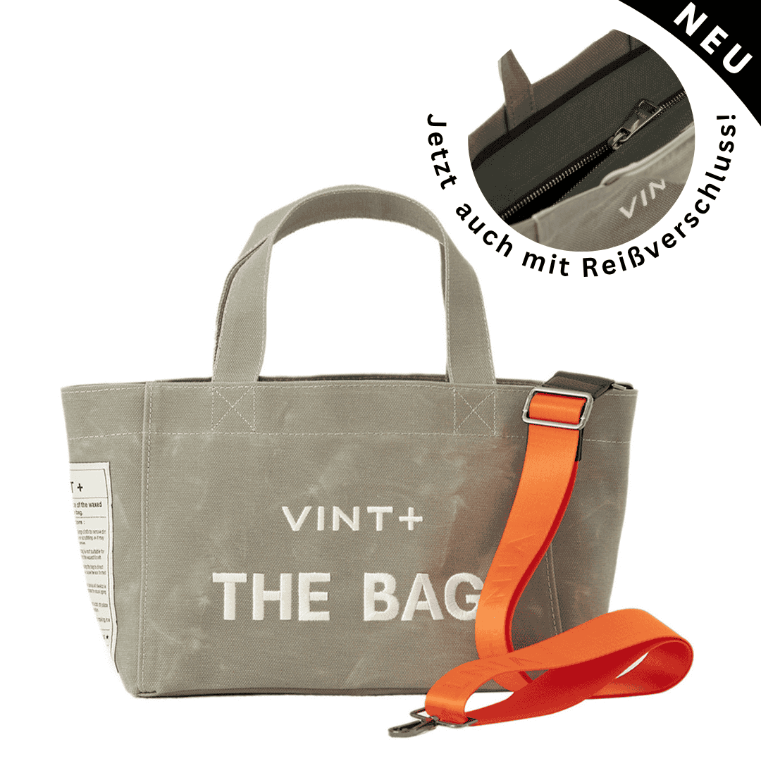CANVAS BAG - SMALL - GRAY VIGORE