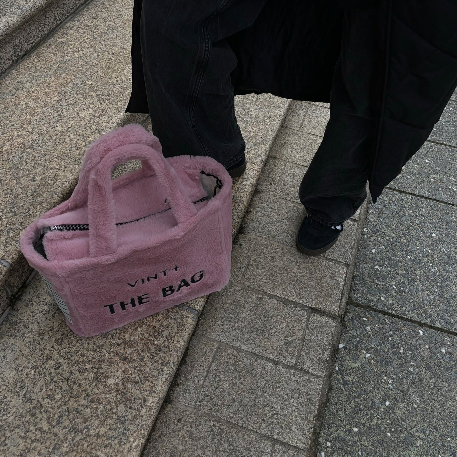 SAC CABAS MOELLEUX - ROSE