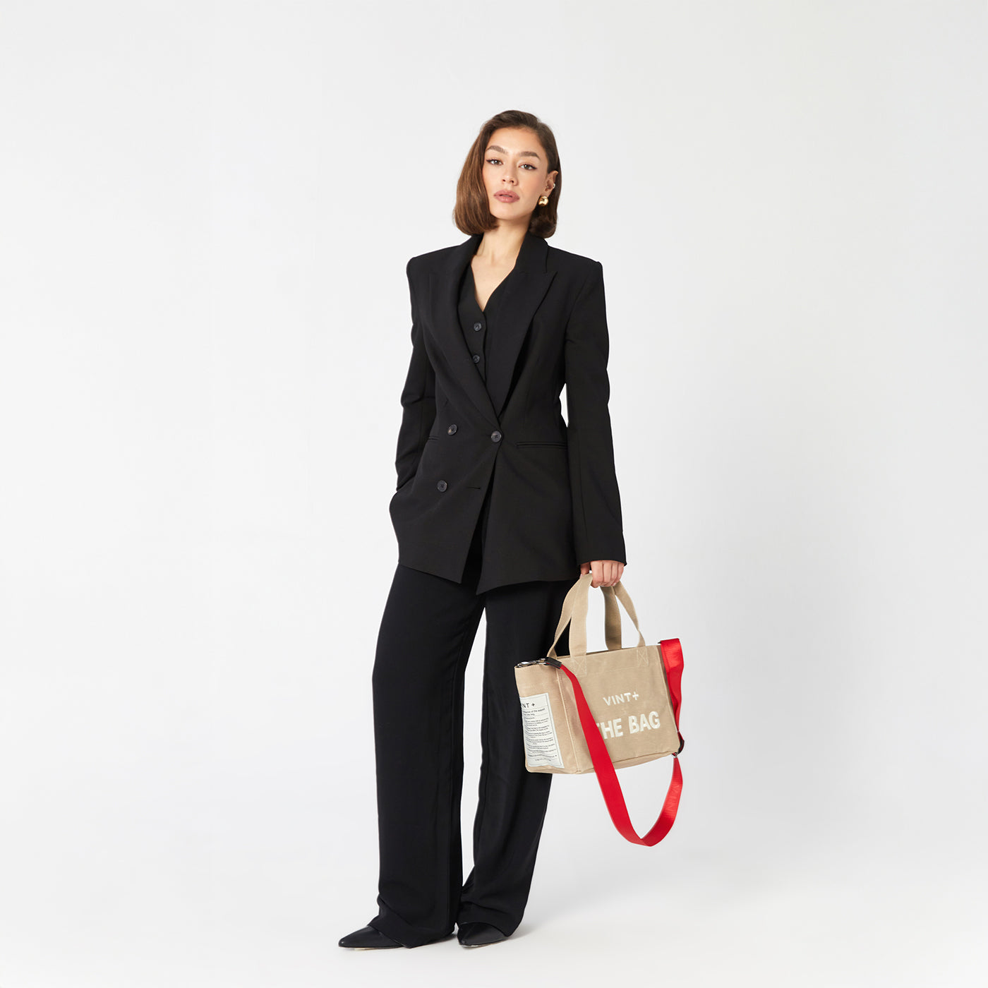 Mumlu Kanvas - Küçük Boy - Kum Rengi