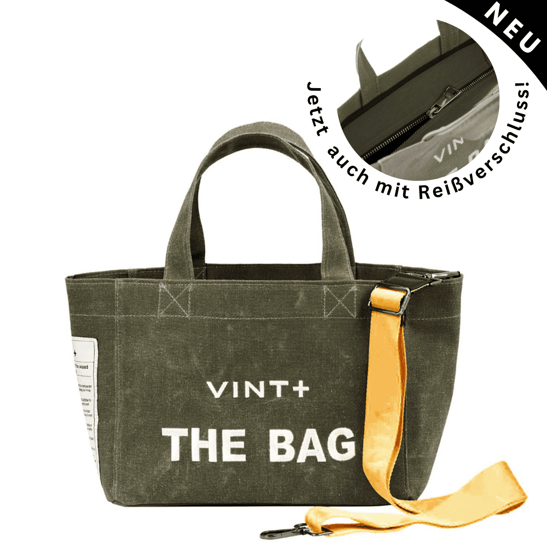 CANVAS TOTE BAG - SMALL - KHAKI