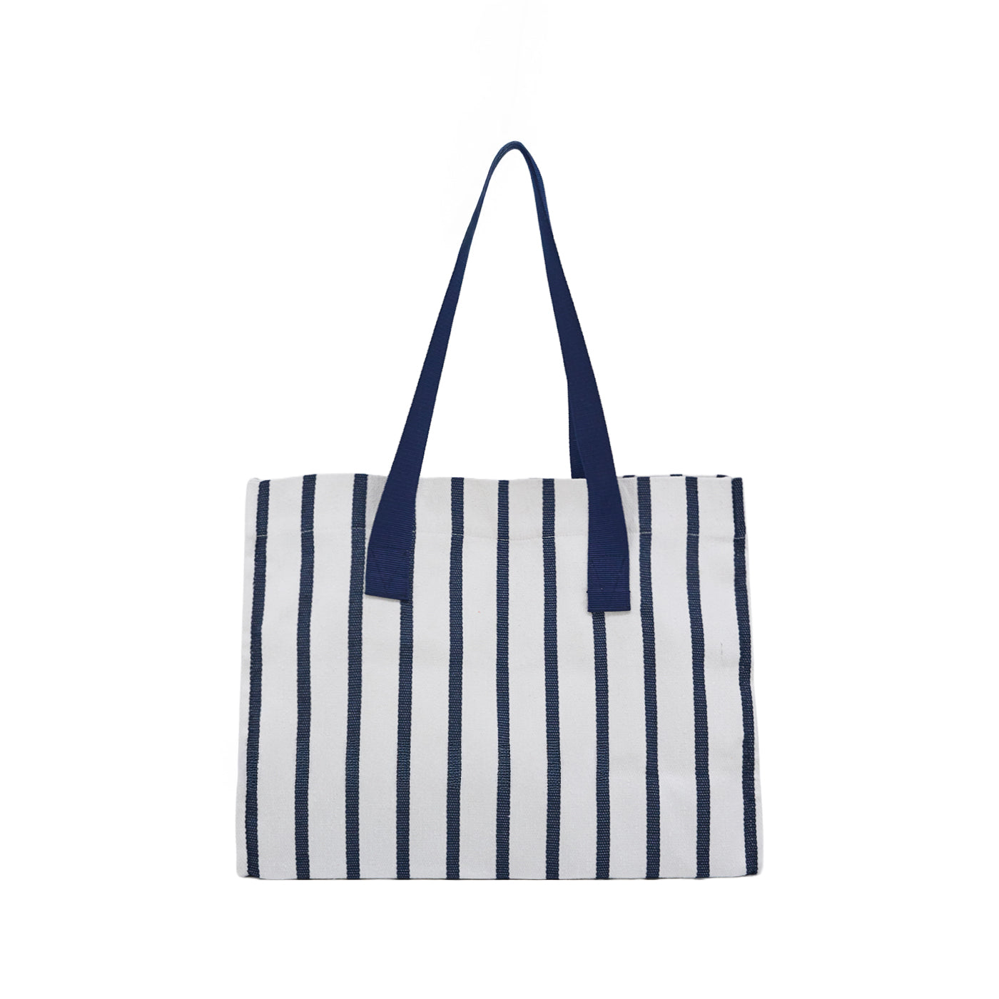 STRIPED BAG - DEEP NAVY