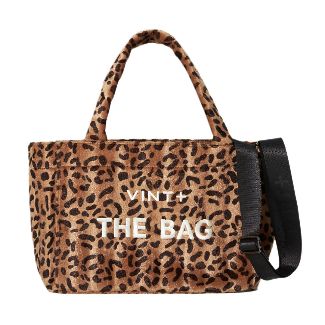 SAC CABAS LÉOPARD