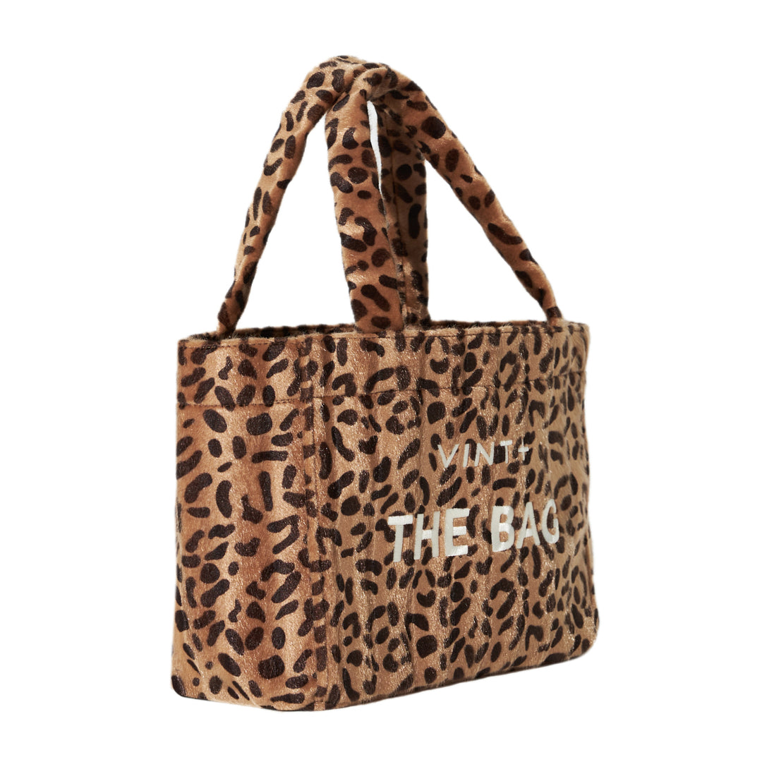 SAC CABAS LÉOPARD