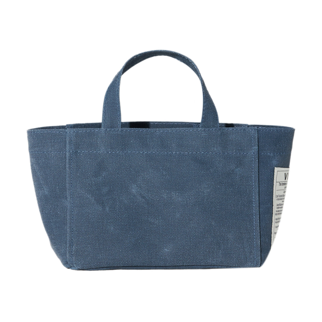 SAC CABAS EN TOILE - MINI - BLEU DENIM