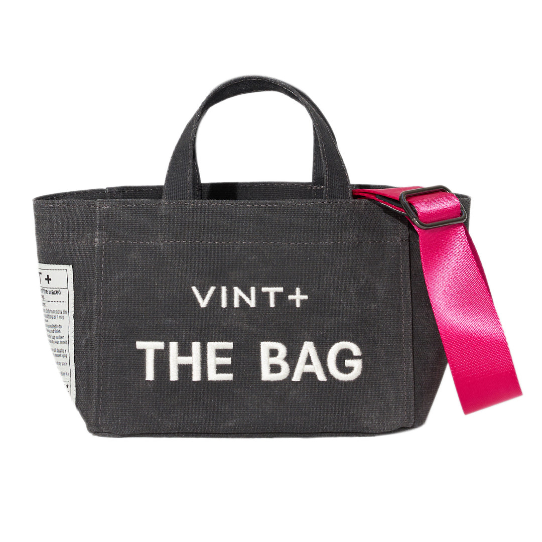 CANVAS TOTE BAG - MINI - ANTHRAZIT