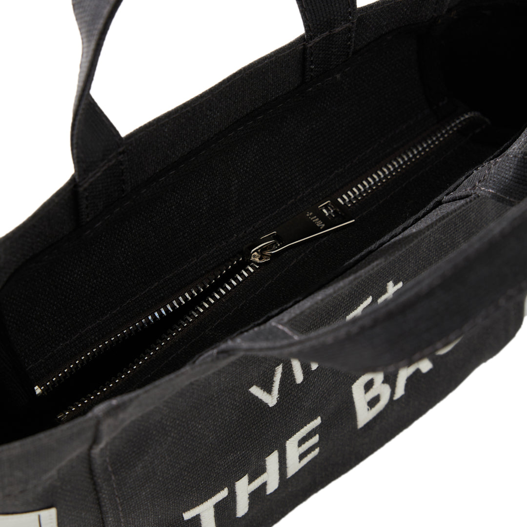 CANVAS TOTE BAG - MINI - ANTHRAZIT