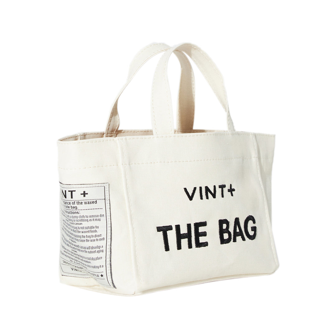 CANVAS BAG - MINI - CREAM WHITE