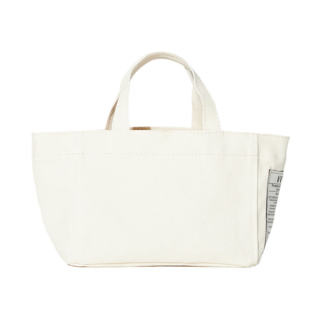 CANVAS BAG - MINI - CREAM WHITE