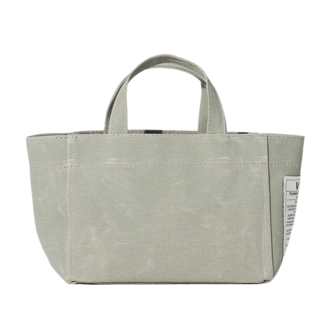 CANVAS TOTE BAG - MINI - GRAU VIGORE