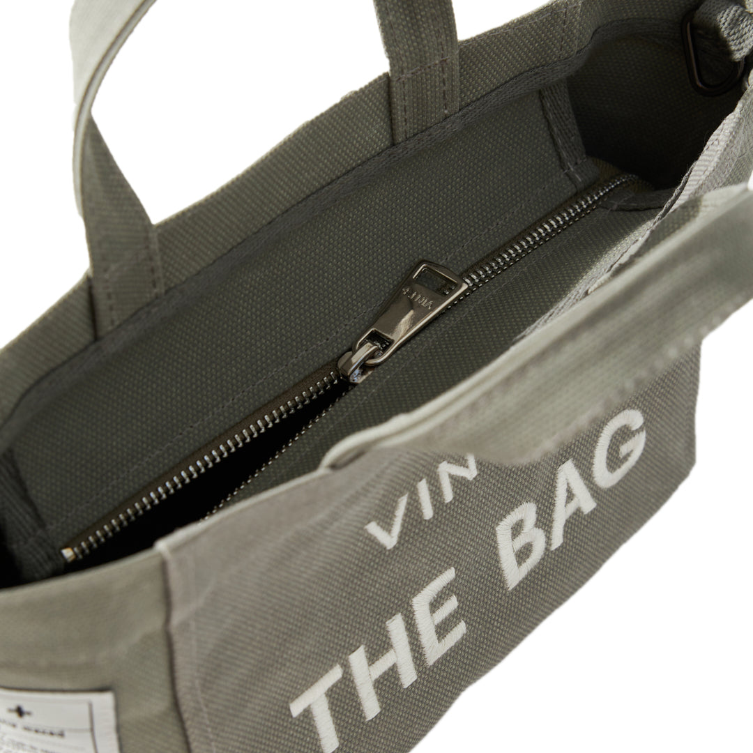 CANVAS TOTE BAG - MINI - GRAU VIGORE