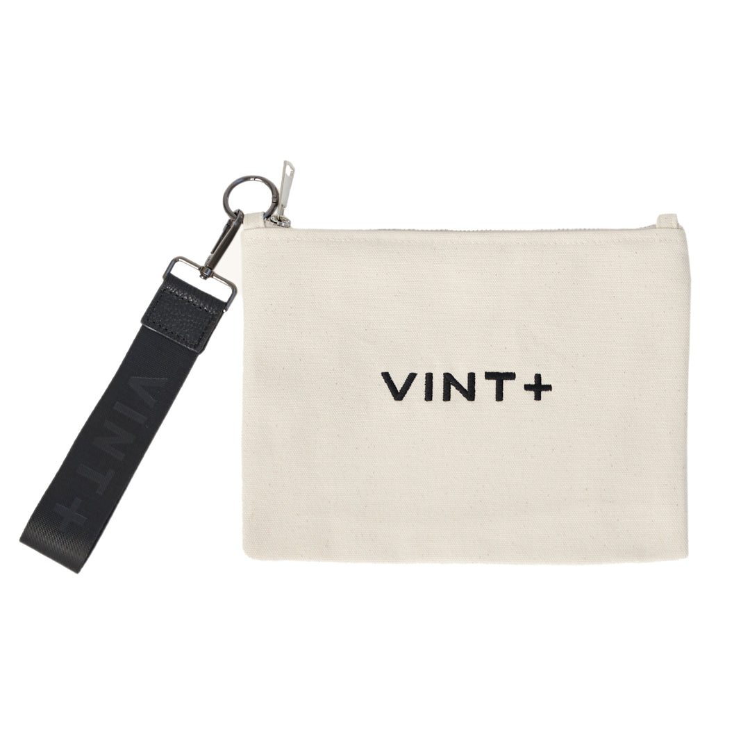 CANVAS IN & OUT BAG - CREAM WHITE