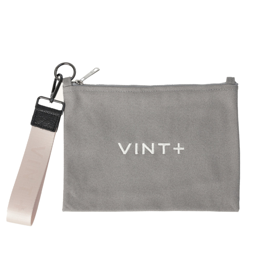 CANVAS IN & OUT BAG - GRAY