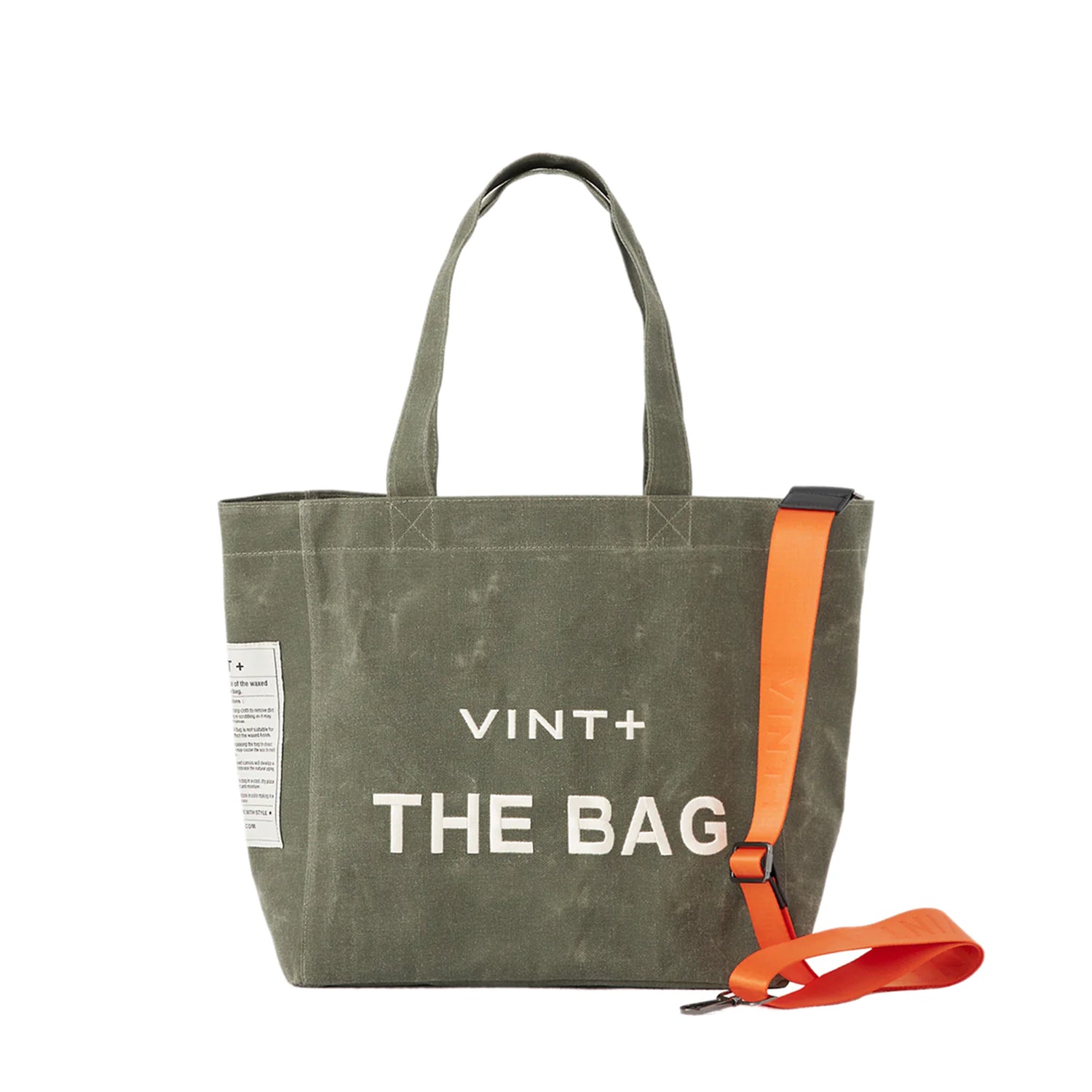 CANVAS TOTE BAG - BIG - KHAKI