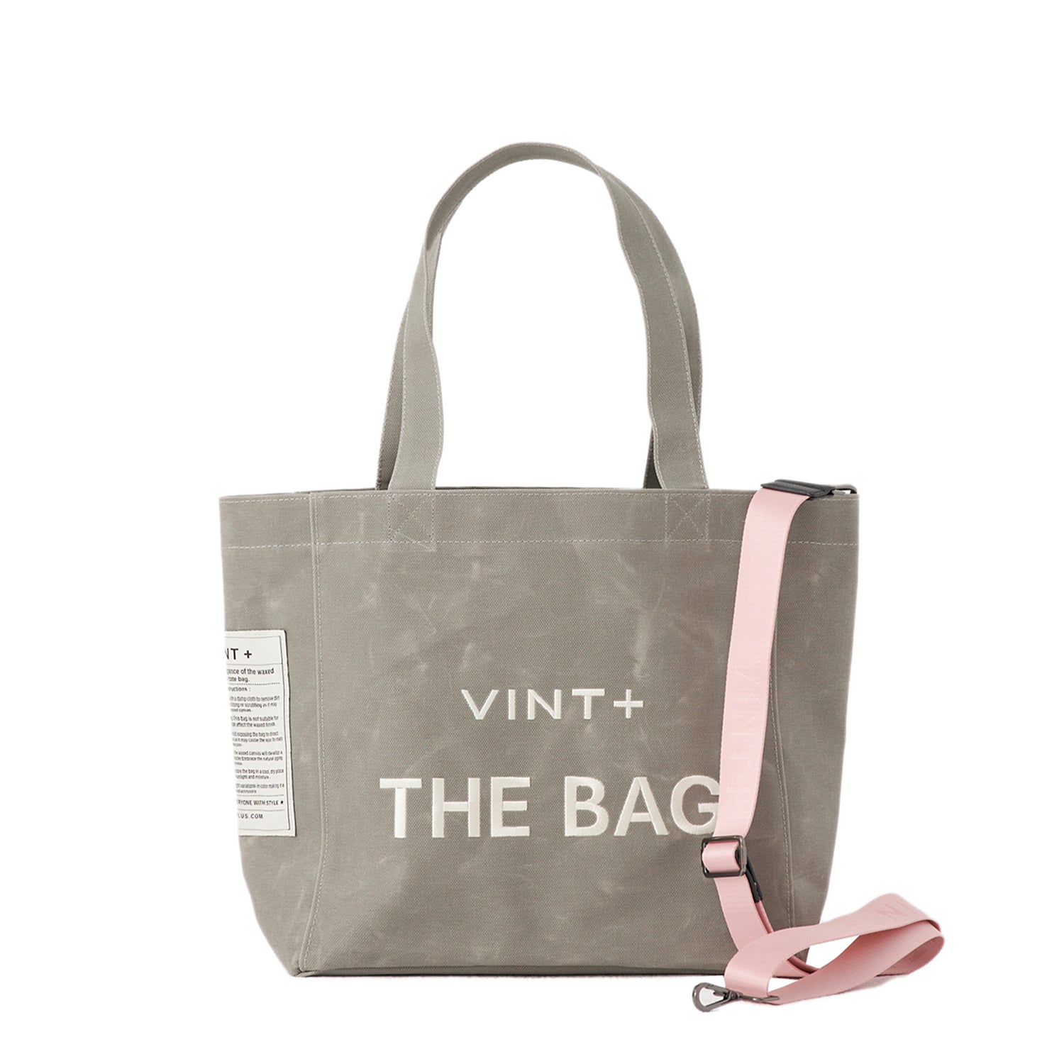 CANVAS BAG - BIG - GRAY VIGORE