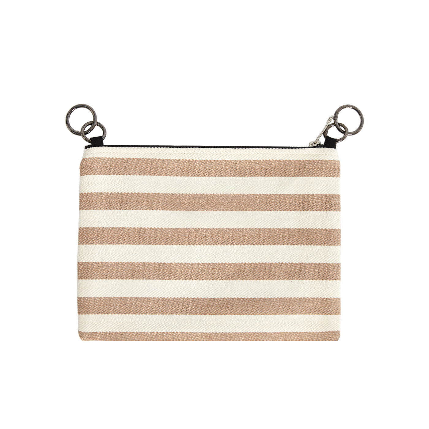 ÇİZGİLİ İÇ VE DIŞ ÇANTA - SAND