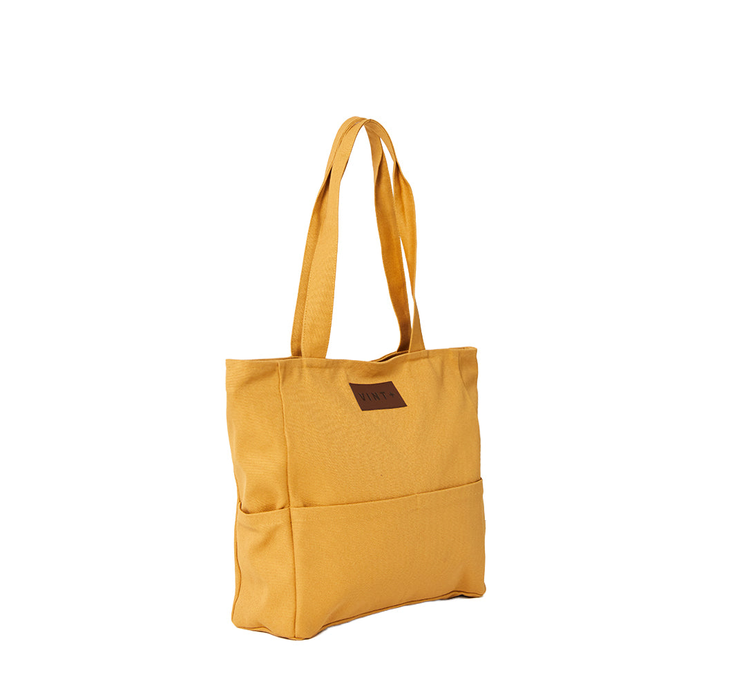 CANVAS SHOPPER - GELB