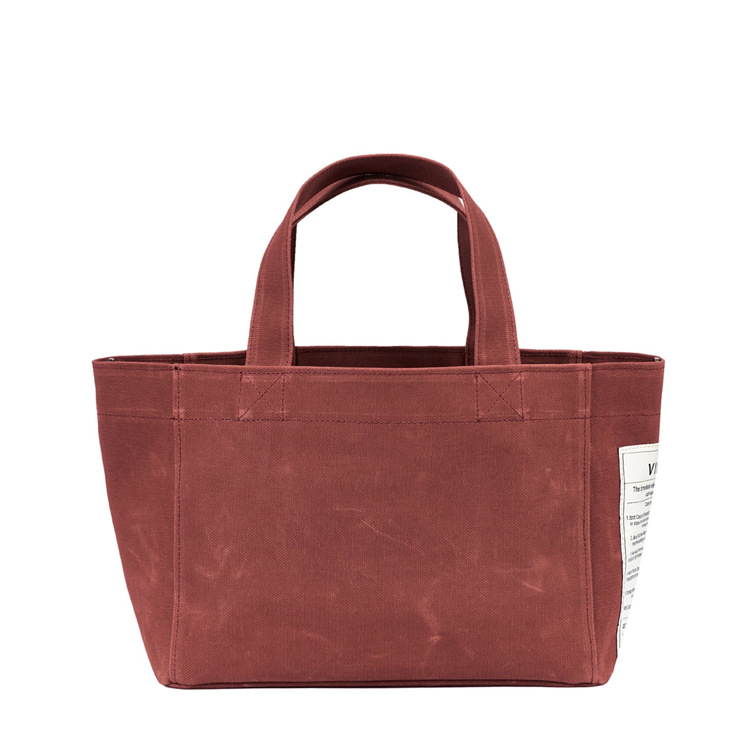 SAC EN TOILE - PETIT - ROUGE