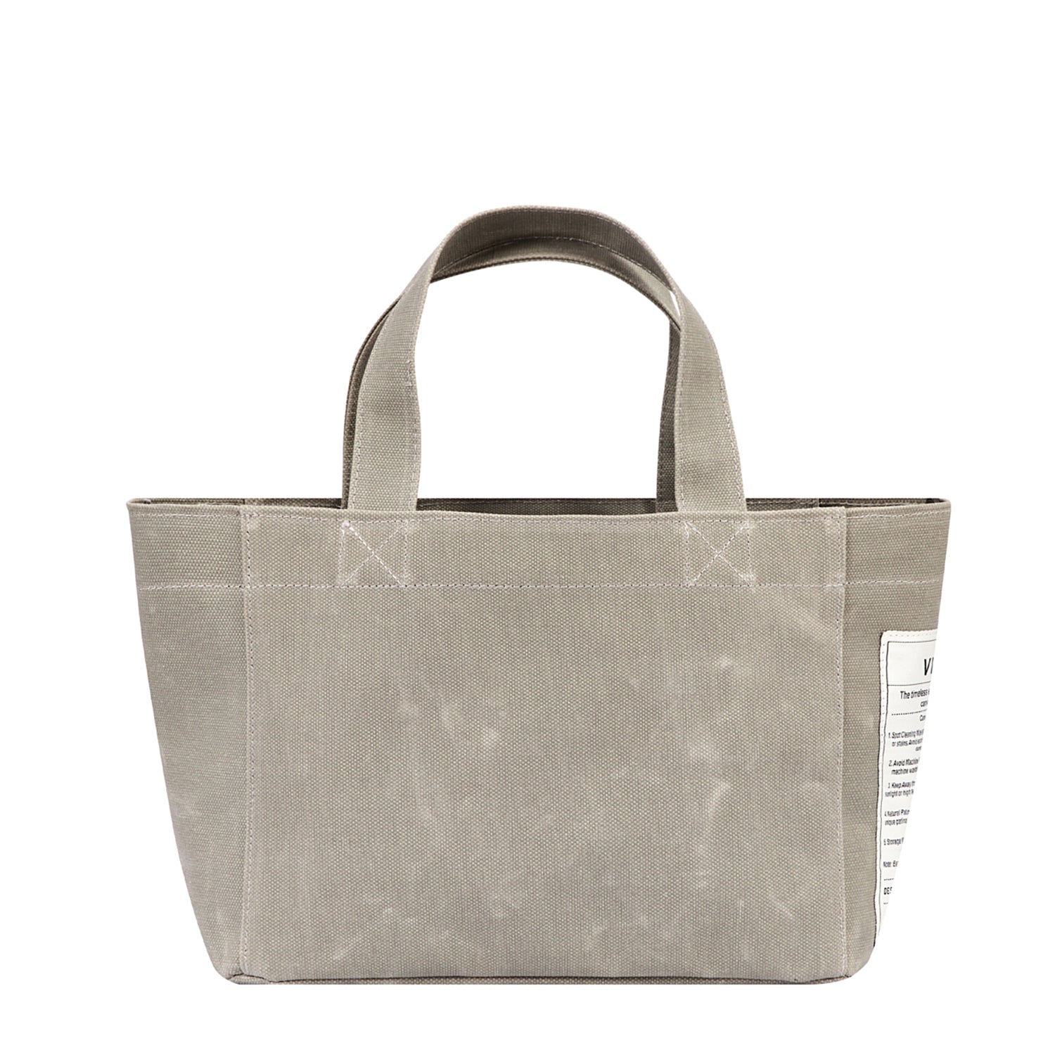 SAC EN TOILE - PETIT - GRIS VIGORE