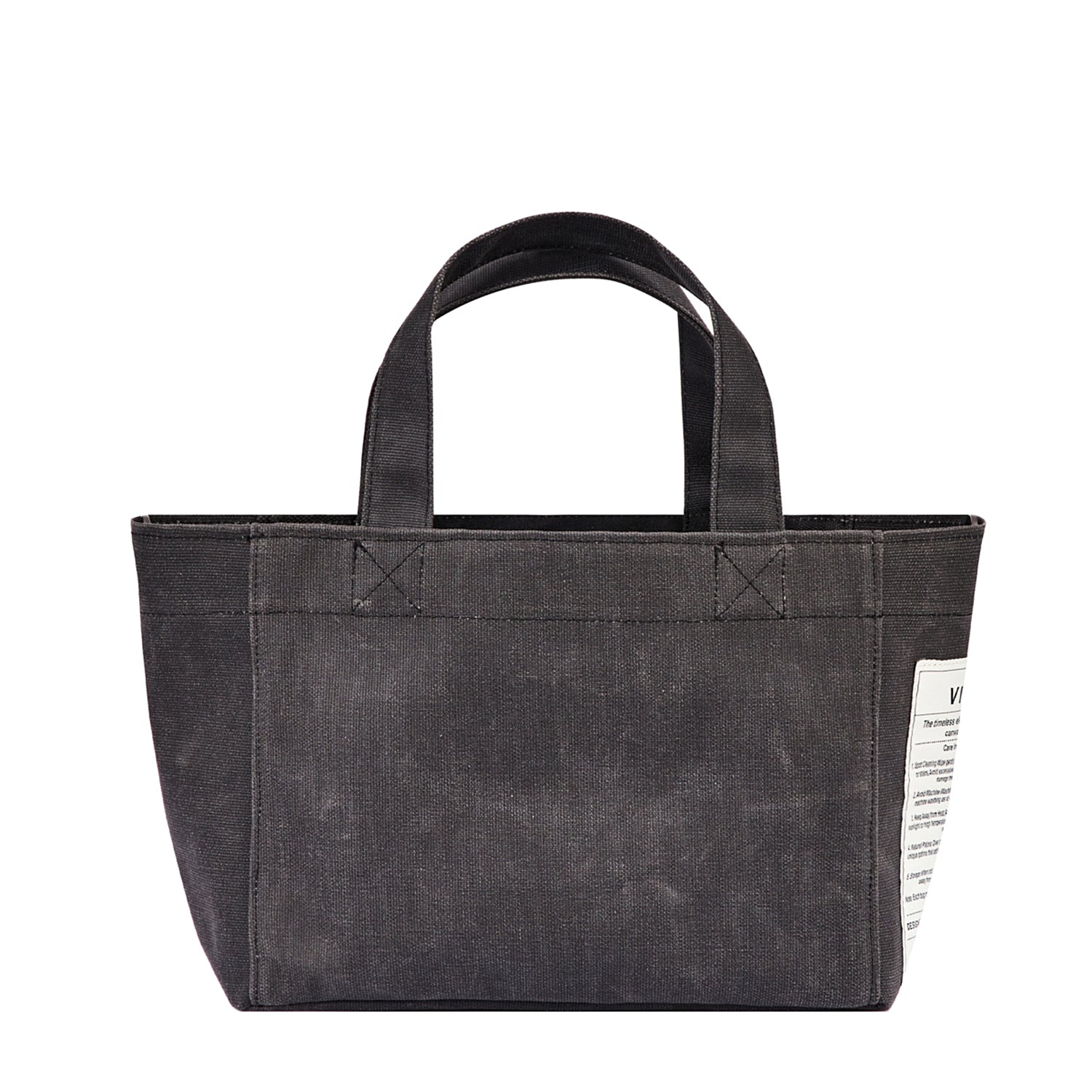 SAC EN TOILE - PETIT - ANTHRACITE