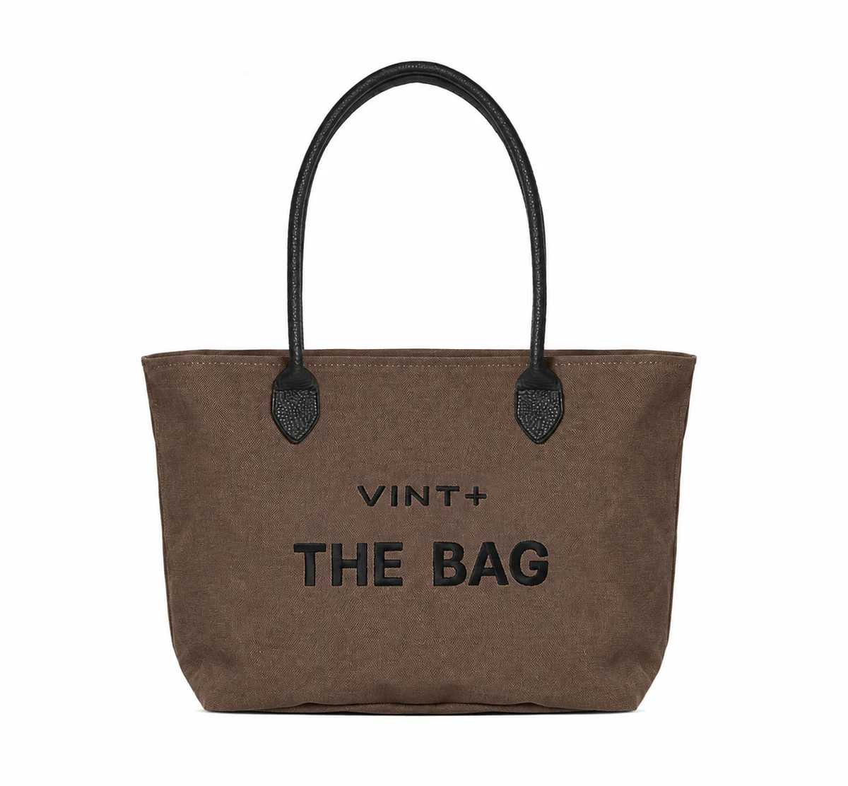WAXED CANVAS FINE BAG - BIG - BEIGE (leather strap incl.)
