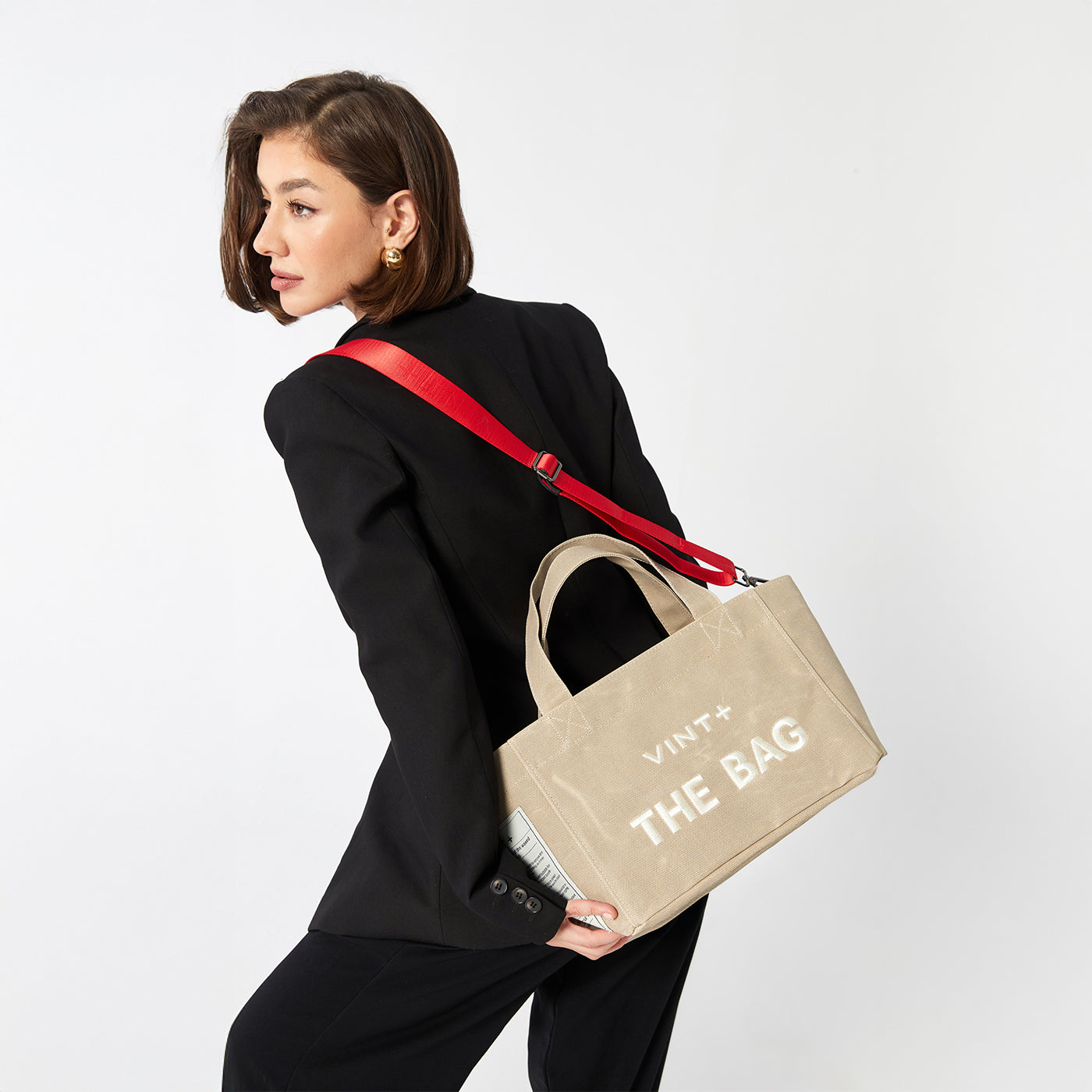 Mumlu Kanvas - Küçük Boy - Kum Rengi